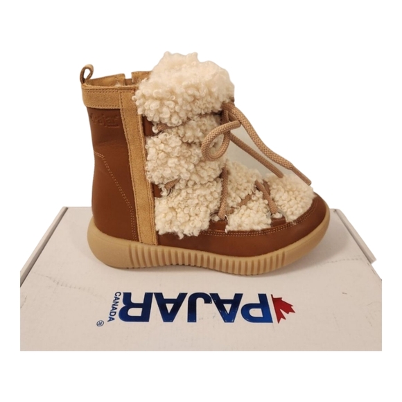 New PAJAR womens Anet Snow leather faux fur boot - 5.5 US / 36 EUR - Picture 3 of 7